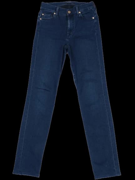 For all 7 mankind Blue Modal Mom Jeans