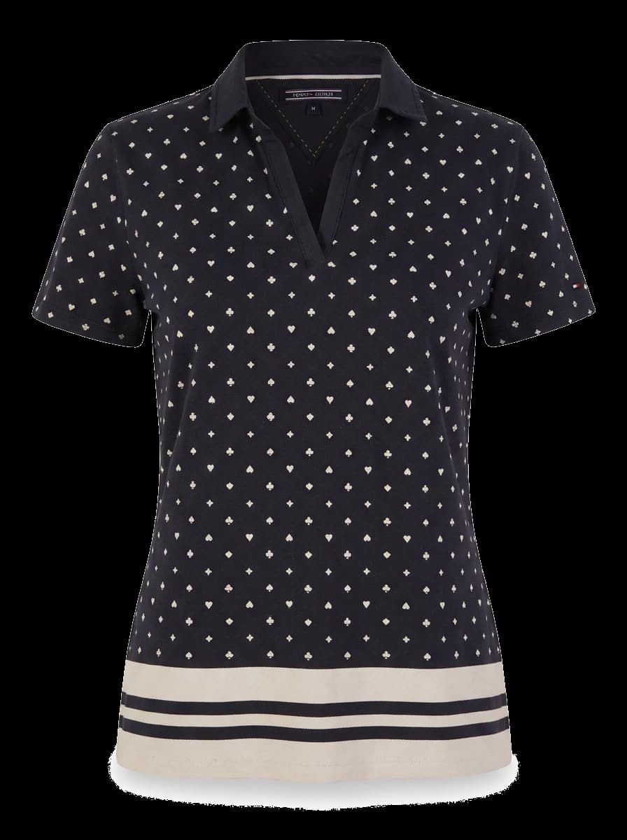 Tommy Hilfiger Polyester Polo Shirt