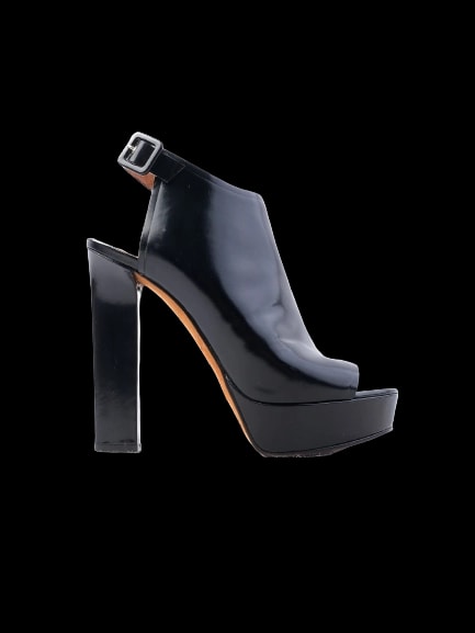 Givenchy Black Leather Ankle Boots — 1
