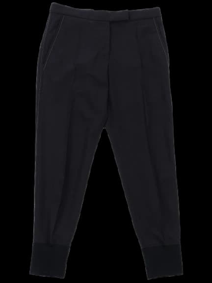 Brunello Cucinelli Black Wool Tailored Trousers — photo 1