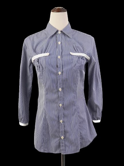 Dsquared2 Blue Cotton Shirt — photo 1