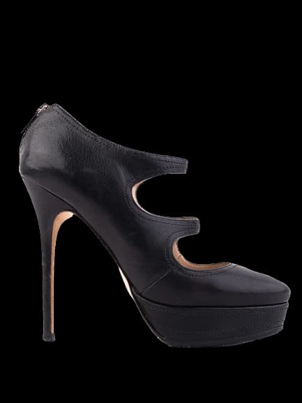 Jimmy Choo Black Leather Shoes — photo 1