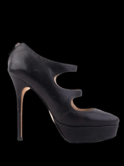 Jimmy Choo Black Leather Shoes — 1