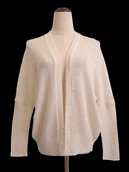 Reiss White Cotton Cardigan — 2