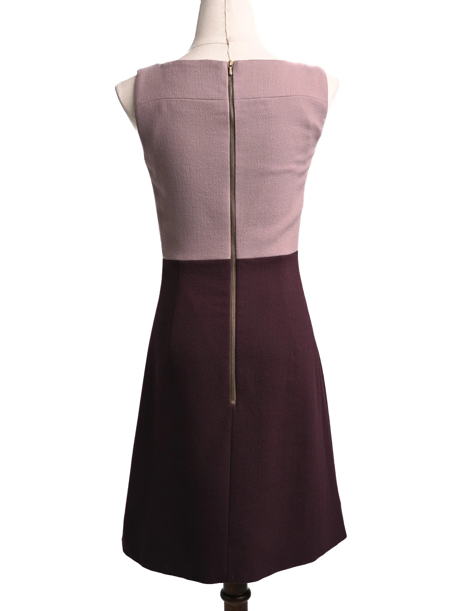 Victoria Bekcham Silk Sleeveless Dress — 2
