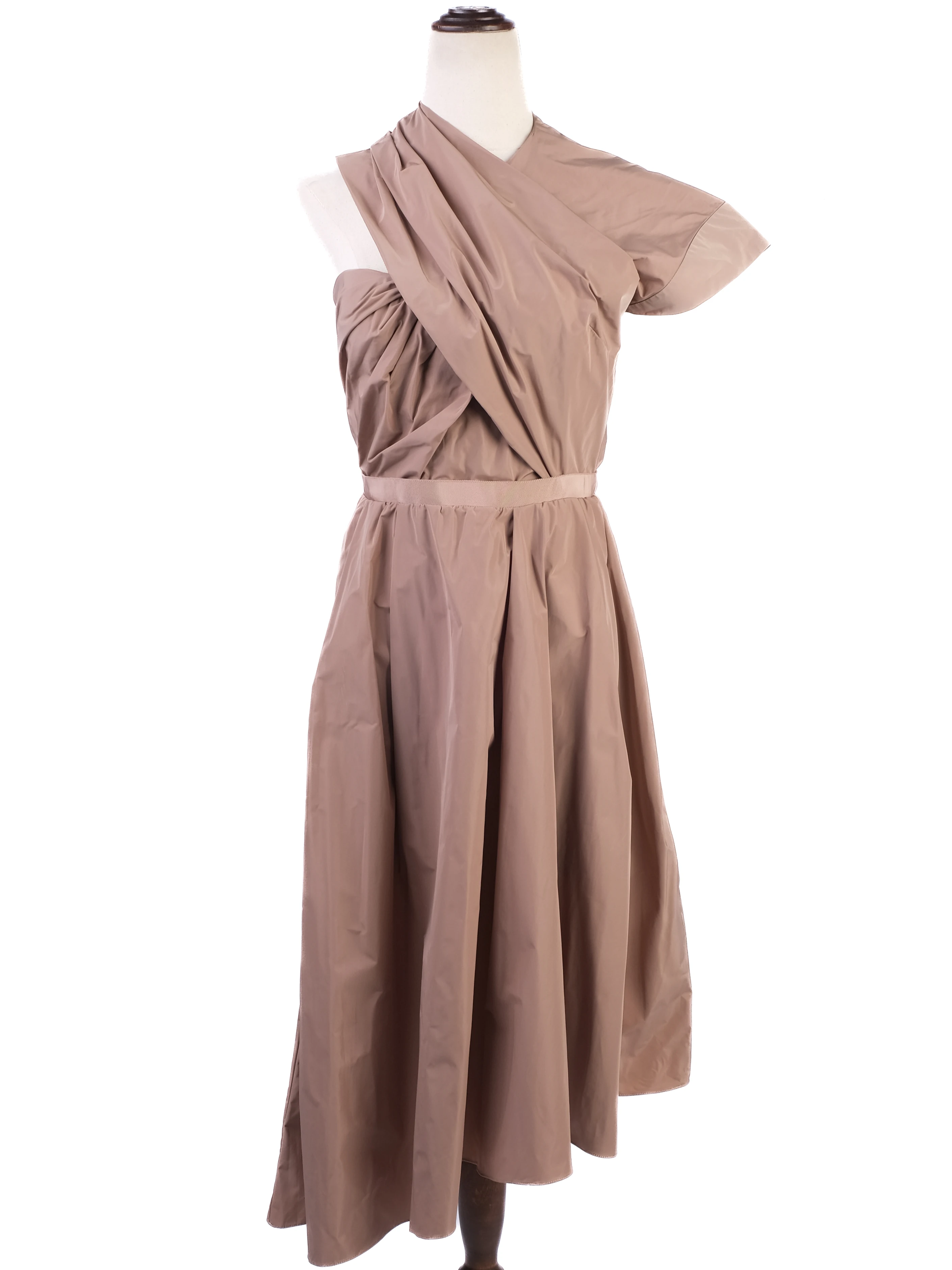 Carven White Polyester Cocktail Dress — 3