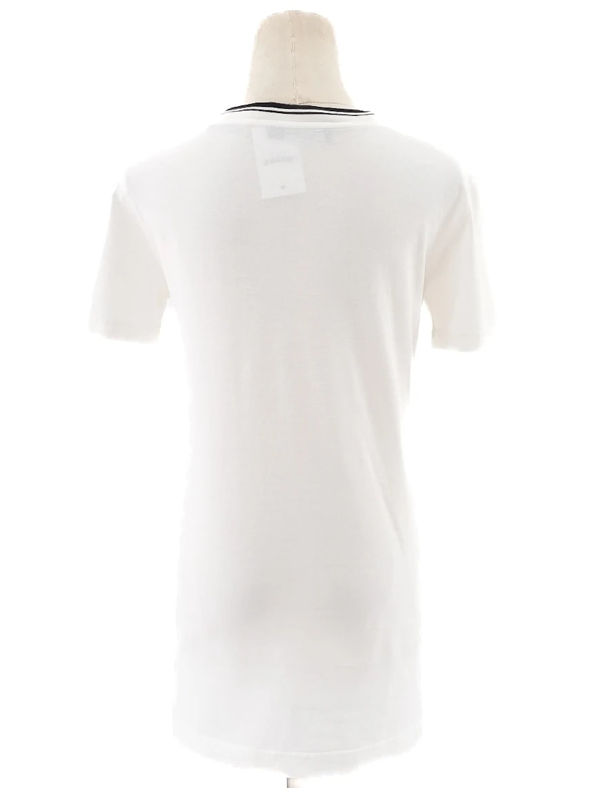 Dolce Gabbana White Cotton T-Shirt — 3