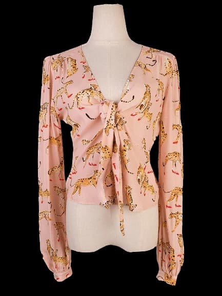 Pinko Pink Viscose Blouse — photo 1