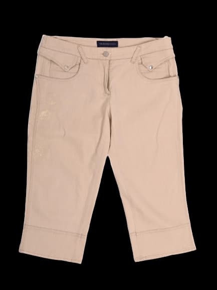 Trussardi White Cotton Casual Shorts — photo 1