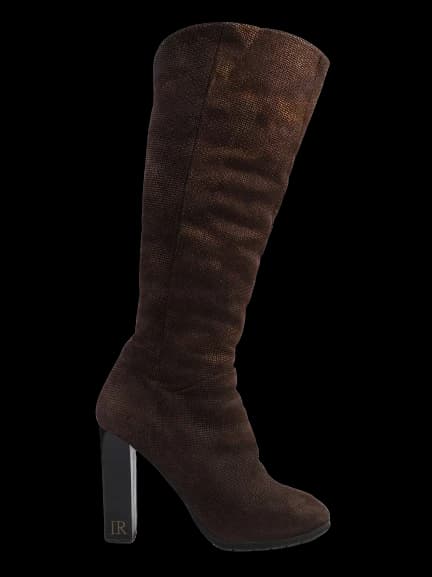 Renzoni Orange Leather Boots