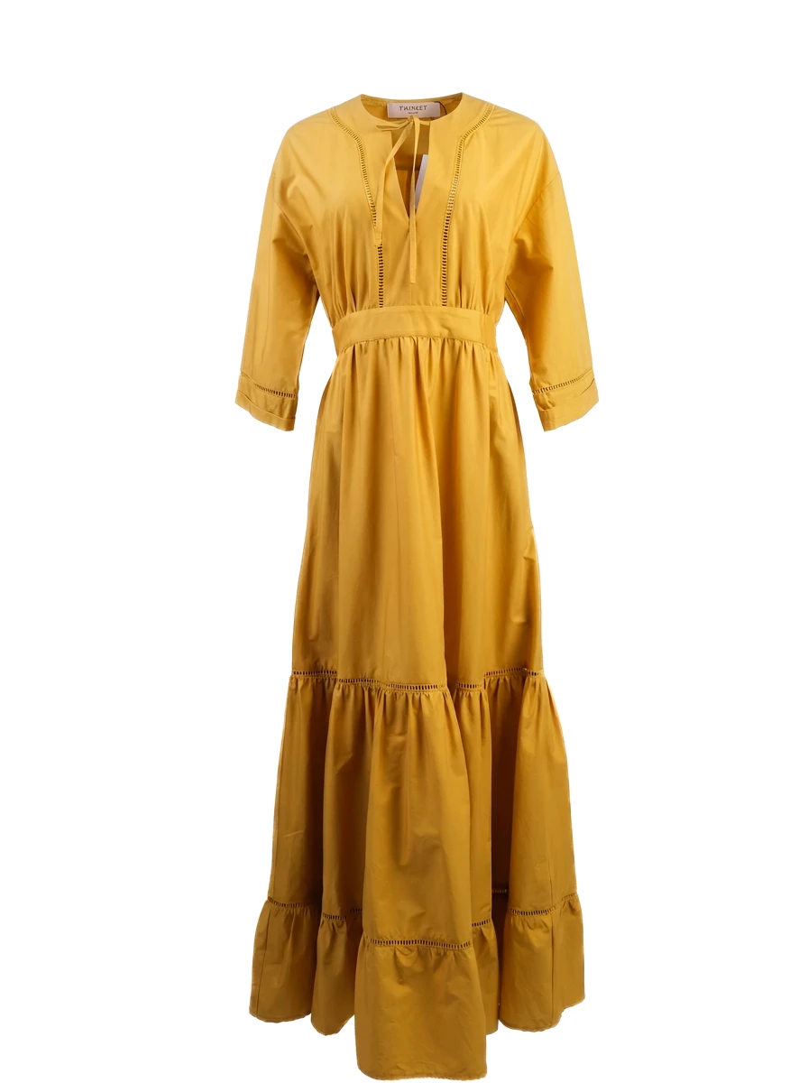 TWINSET Yellow Cotton Casual — 1