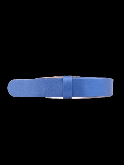 Alexander McQueen Blue Leather Belt — 1