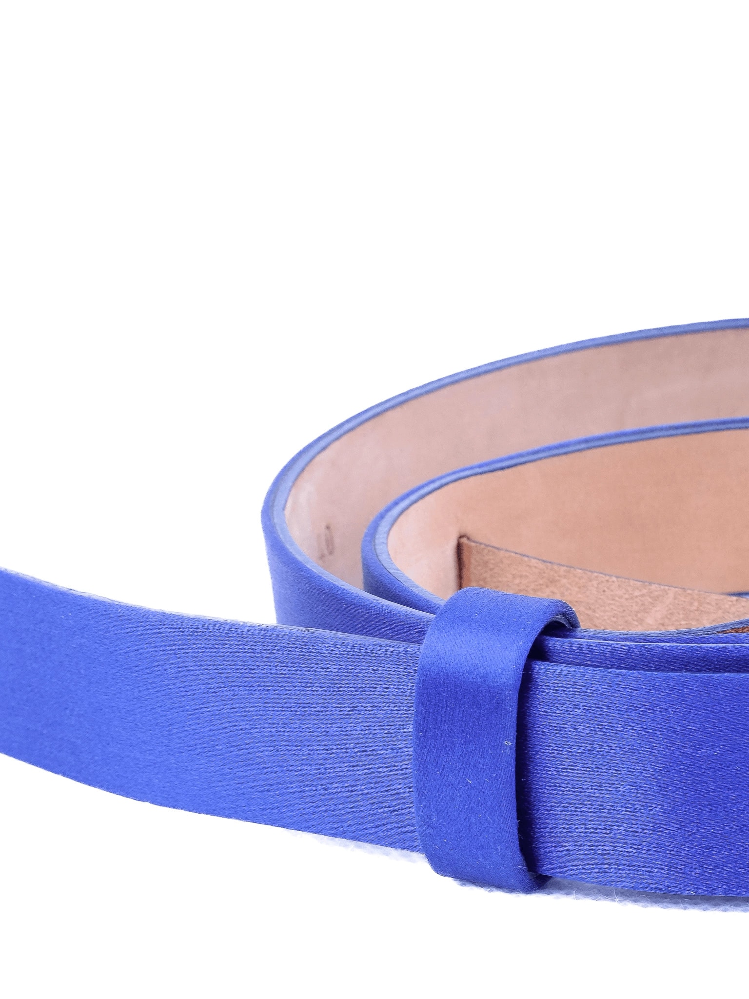 Alexander McQueen Blue Leather Belt — 3