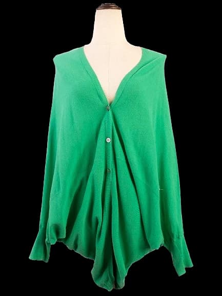 Paul&Joe Green Cotton Cardigan