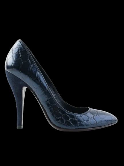 Gucci Black Leather Pumps — photo 1