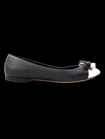 Salvatore Ferragamo Leather Ballet Flats — photo 1