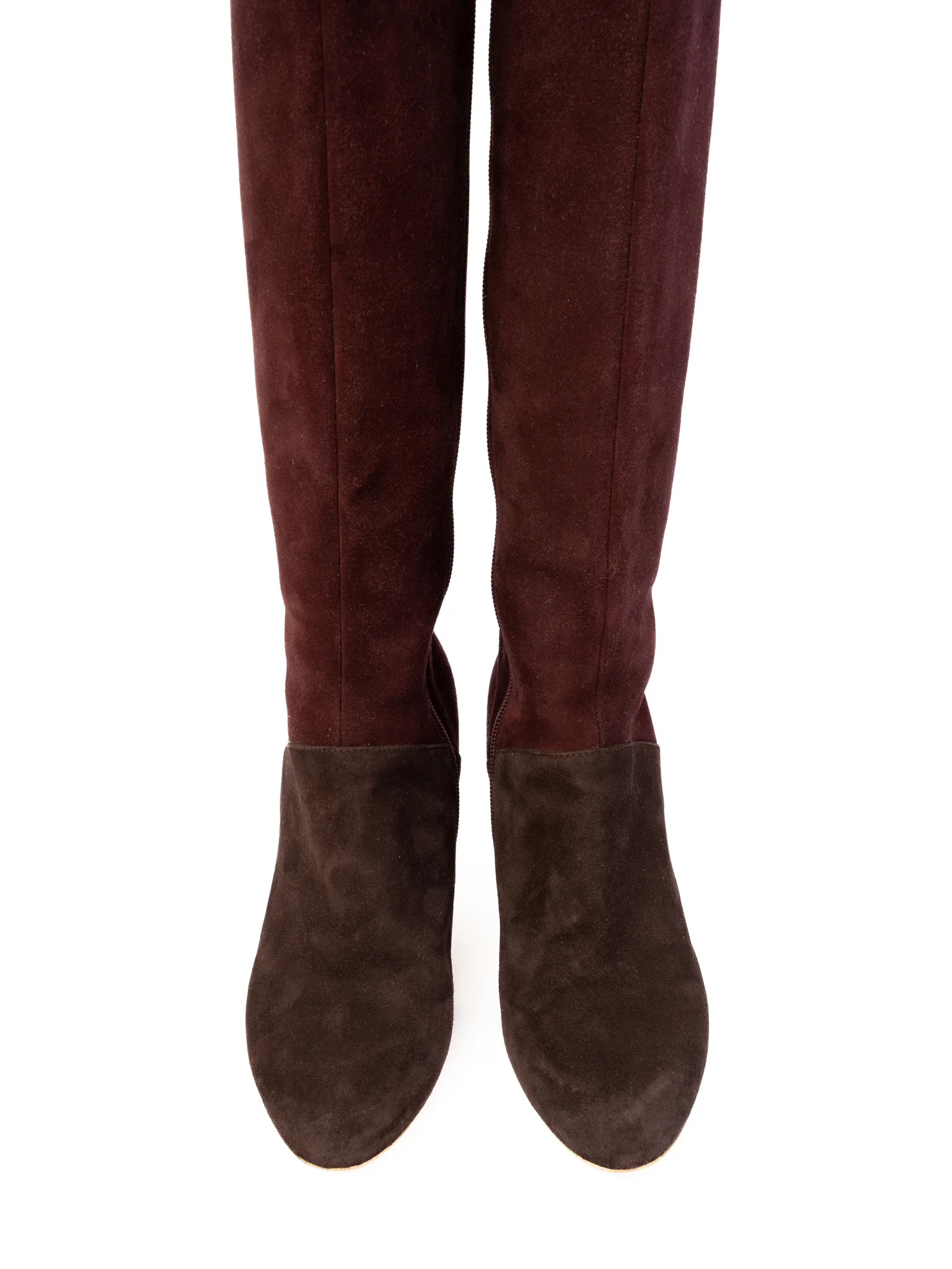 Salvatore Ferragamo Purple Genuine suede Boots — 2