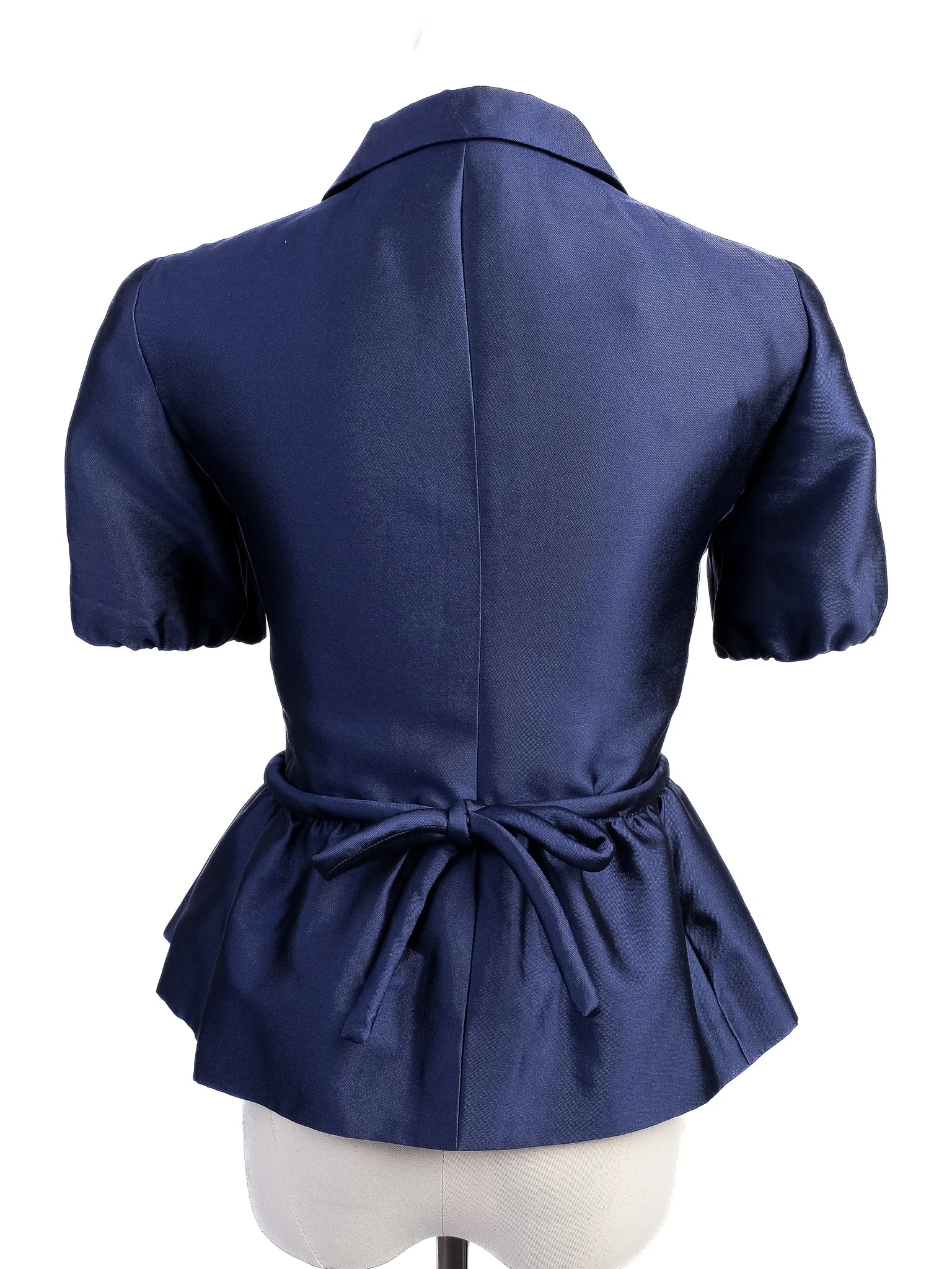 Moschino Blue Polyester Skirt Suit — 2