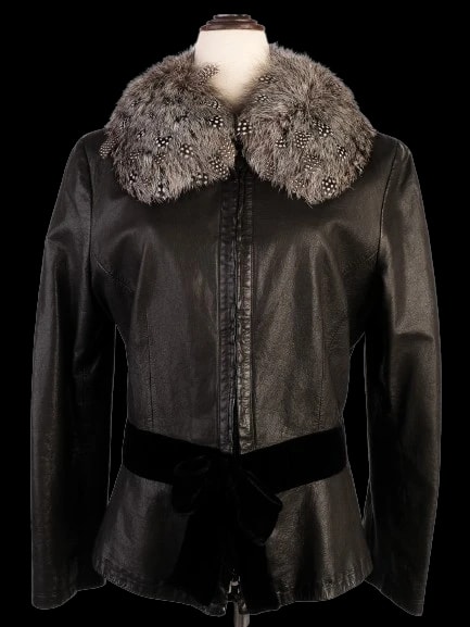 Emporio Armani Black Leather Jacket — 2