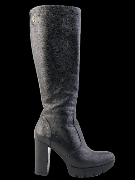 Norma J Baker Black Leather Boots — 1