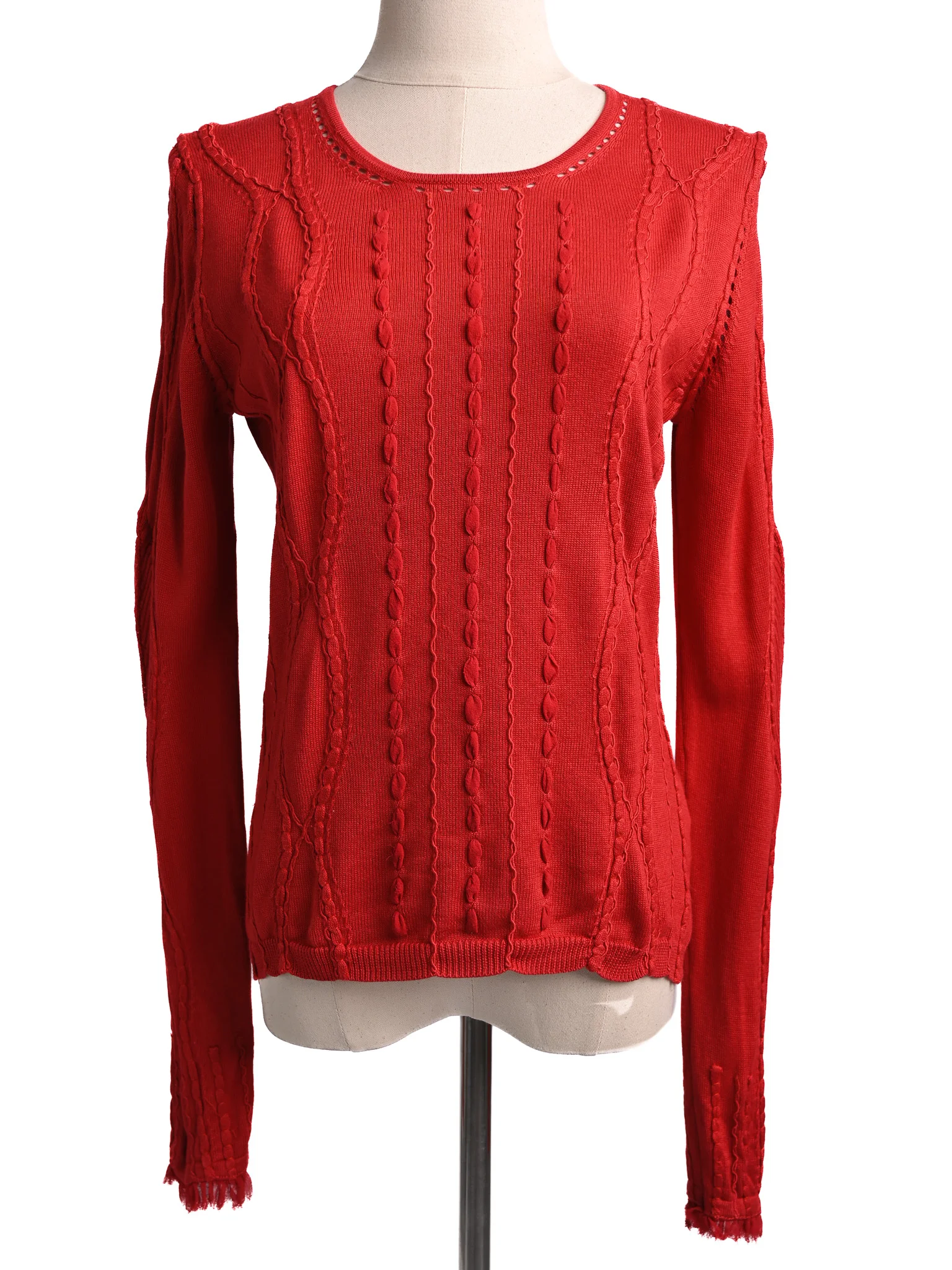 Kenzo Red Wool Pullover — 3