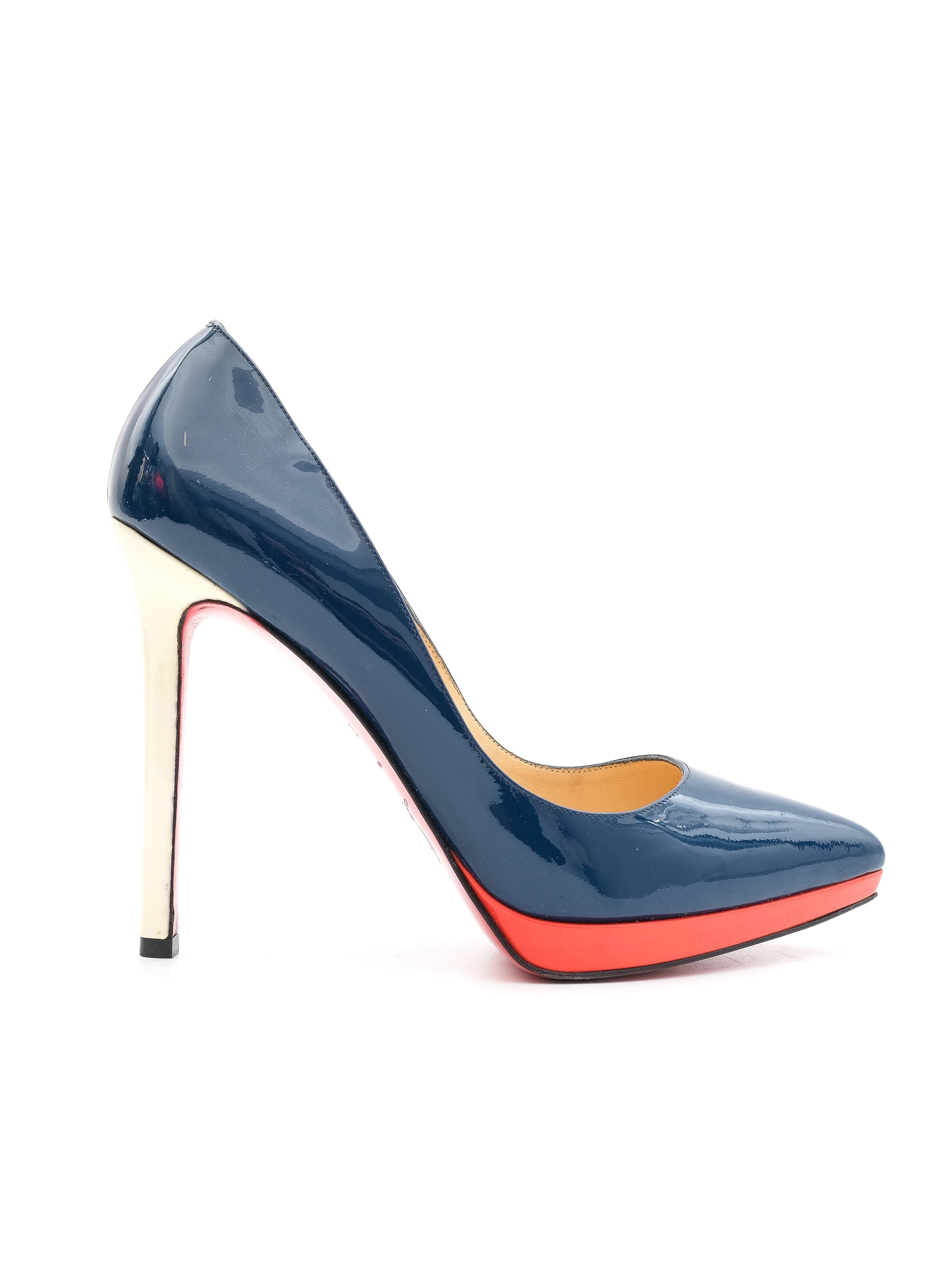 Christian Louboutin Blue Leather Pumps — 2