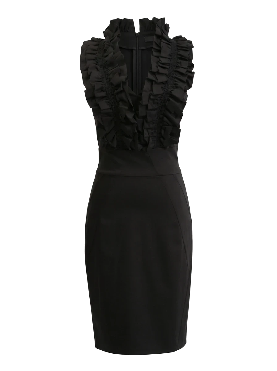 Ted Baker Black Polyester Sleeveless Dress — 1