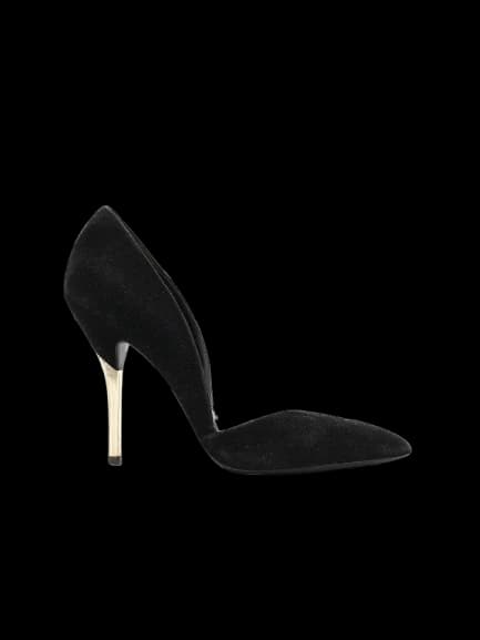 Stella Luna Black Genuine suede Pumps