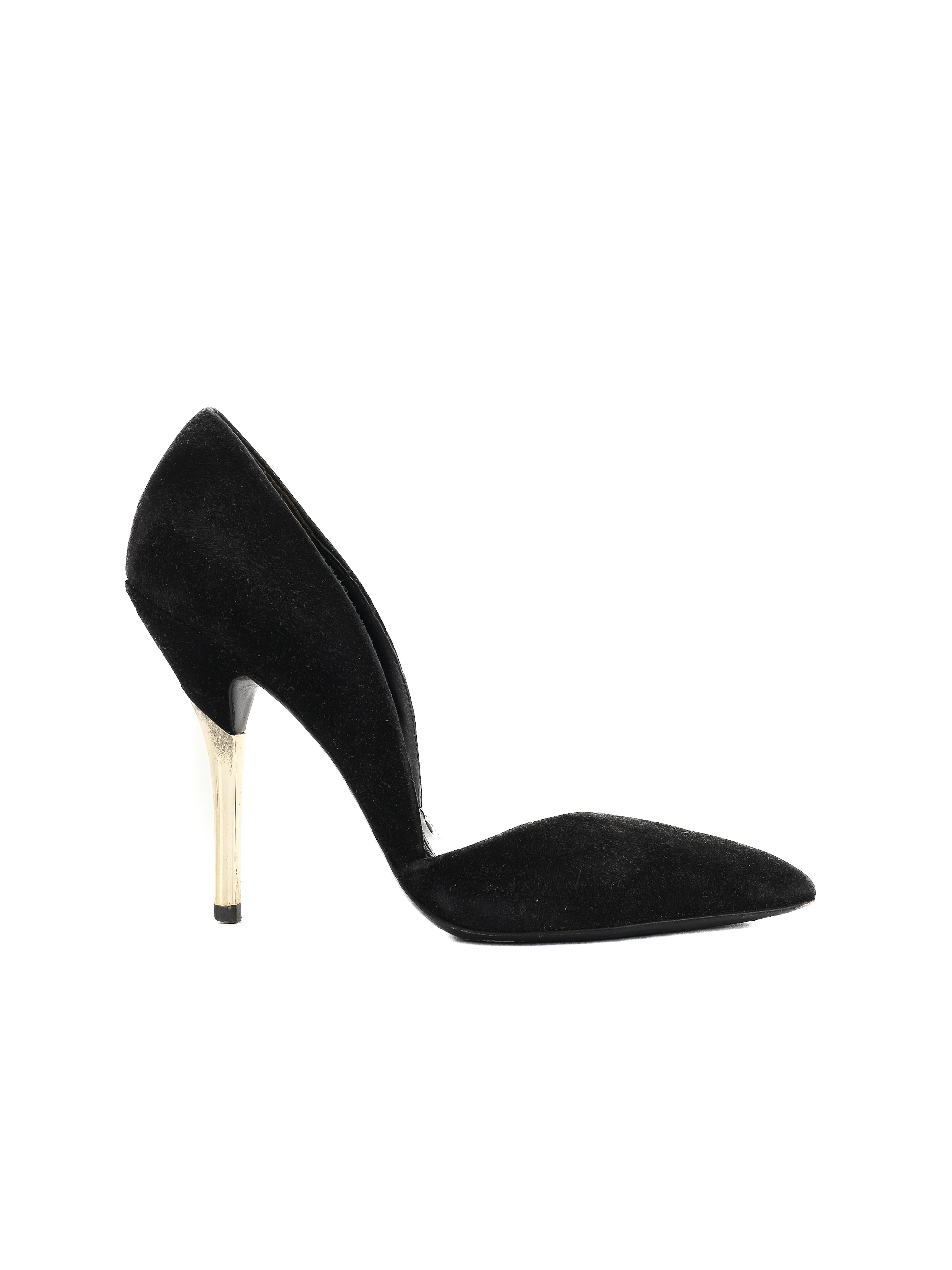 Stella Luna Black Genuine suede Pumps — 3
