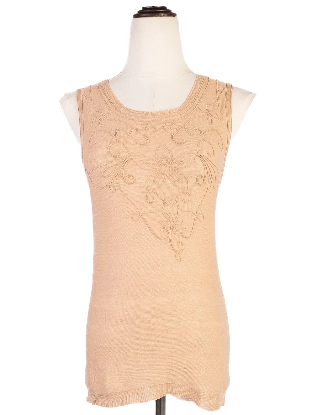 DKNY Orange Cotton Top — 2