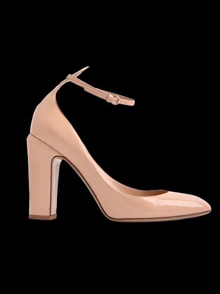 Valentino Pink Lacquer High Heel Sandals — photo 1