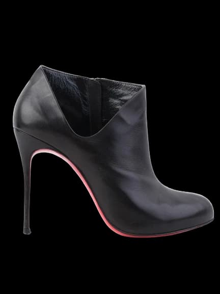 Christian Louboutin Black Leather Boots — photo 1