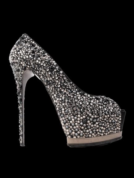 Gianmarco Lorenzi Leather High Heel Pumps — photo 1