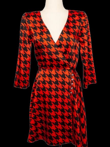River Island Red Polyester Dress — photo 1