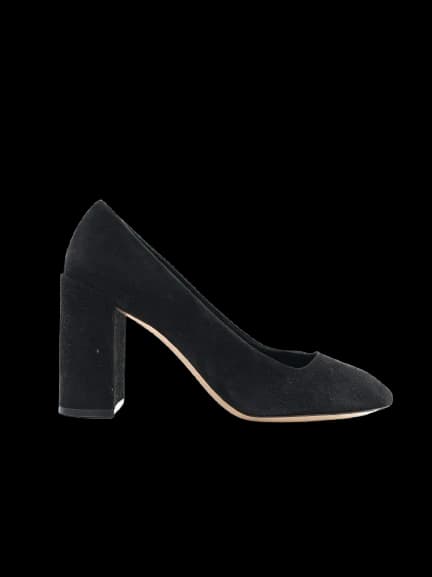 Salvatore Ferragamo Black Genuine suede Pumps