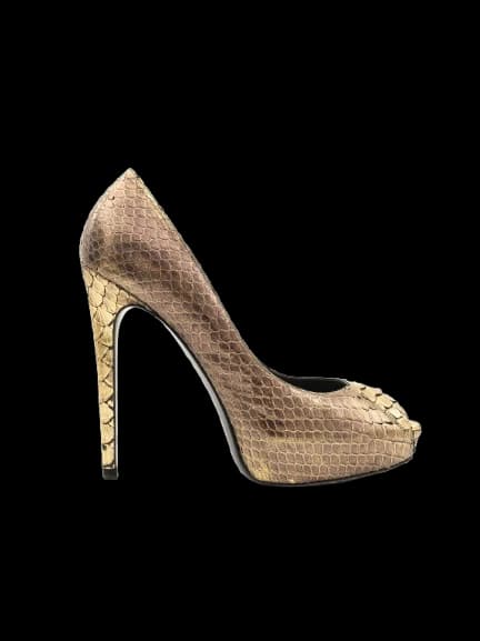 Barbara Bui Yellow Leather Pumps — photo 1