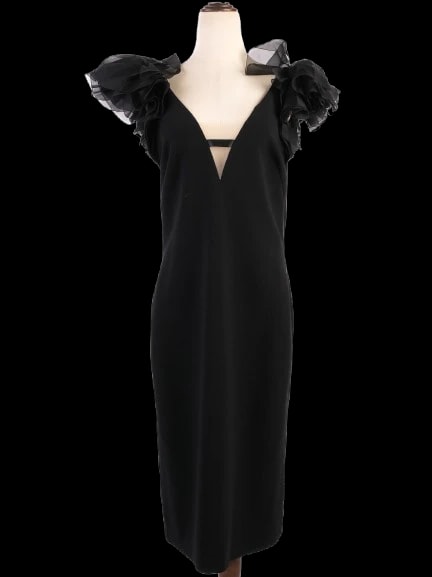 Ralph Lauren Black Wool Evening — 1