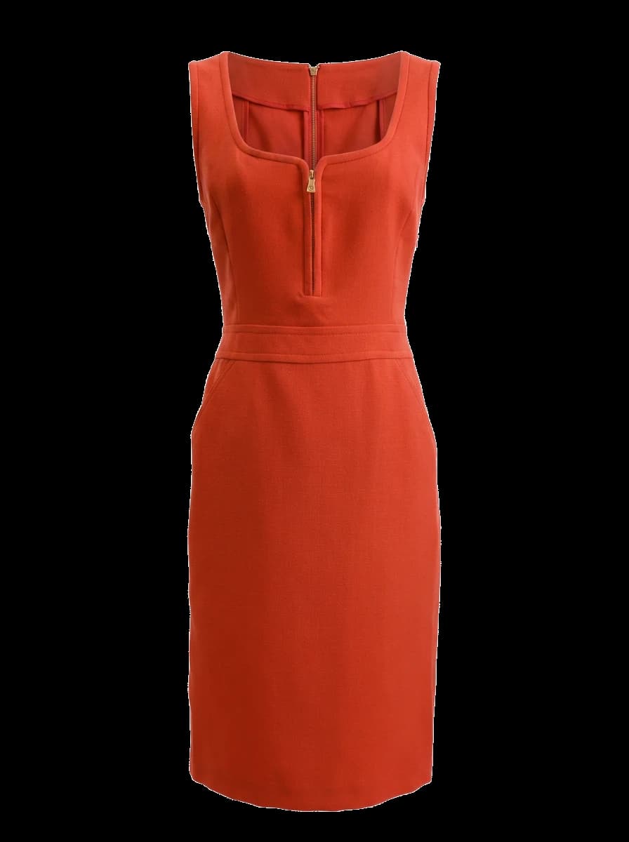 Tory Burch Red Cashmere Dress — photo 1