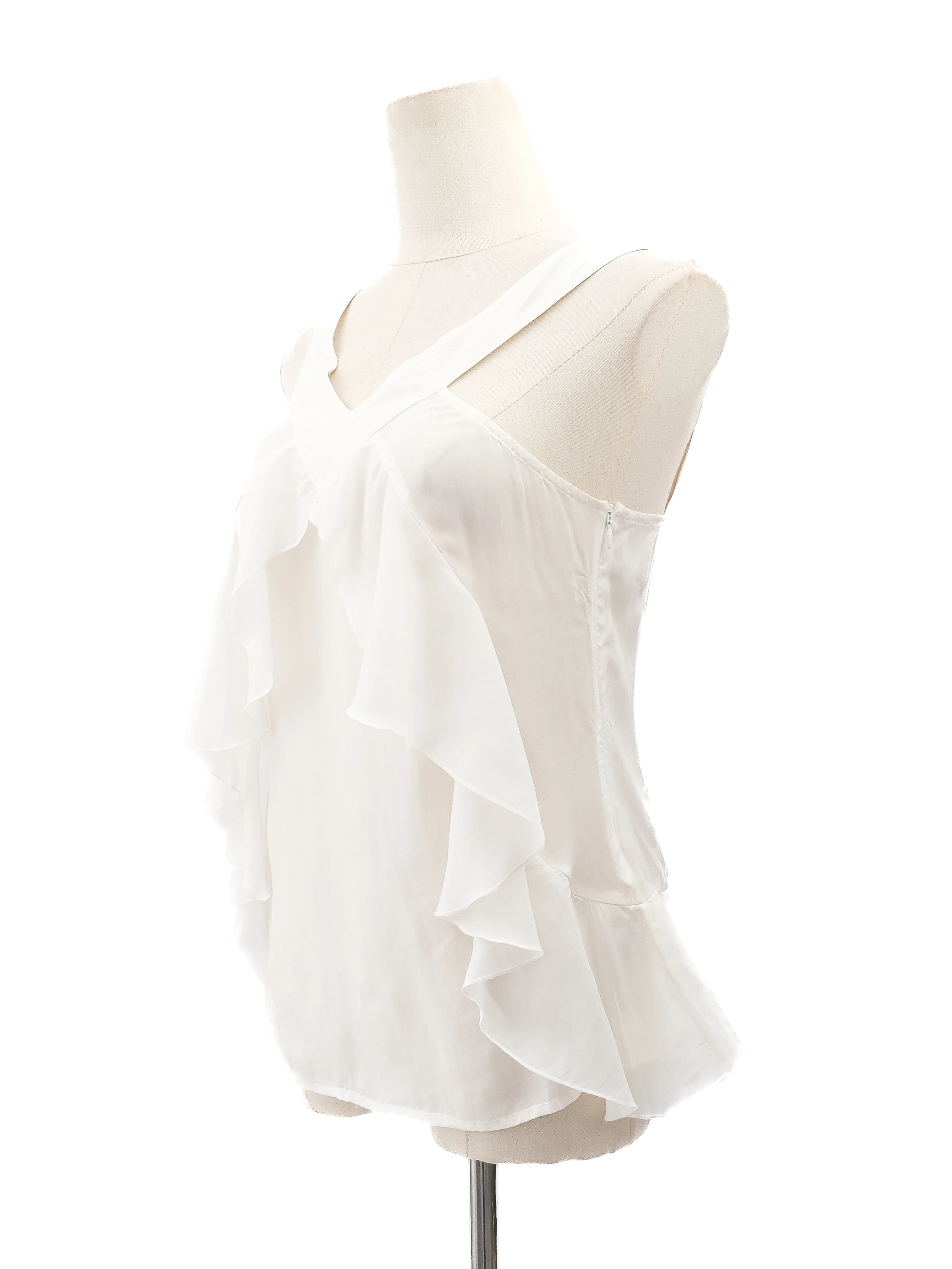 MaxCo White Cotton Top — 3