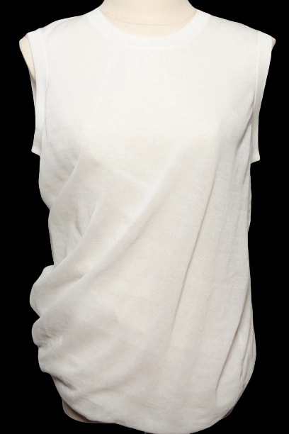 Cos White Polyester Blouse — 1