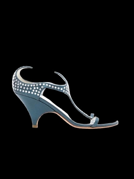 Giuseppe Zanotti Green Leather Sandals — 1