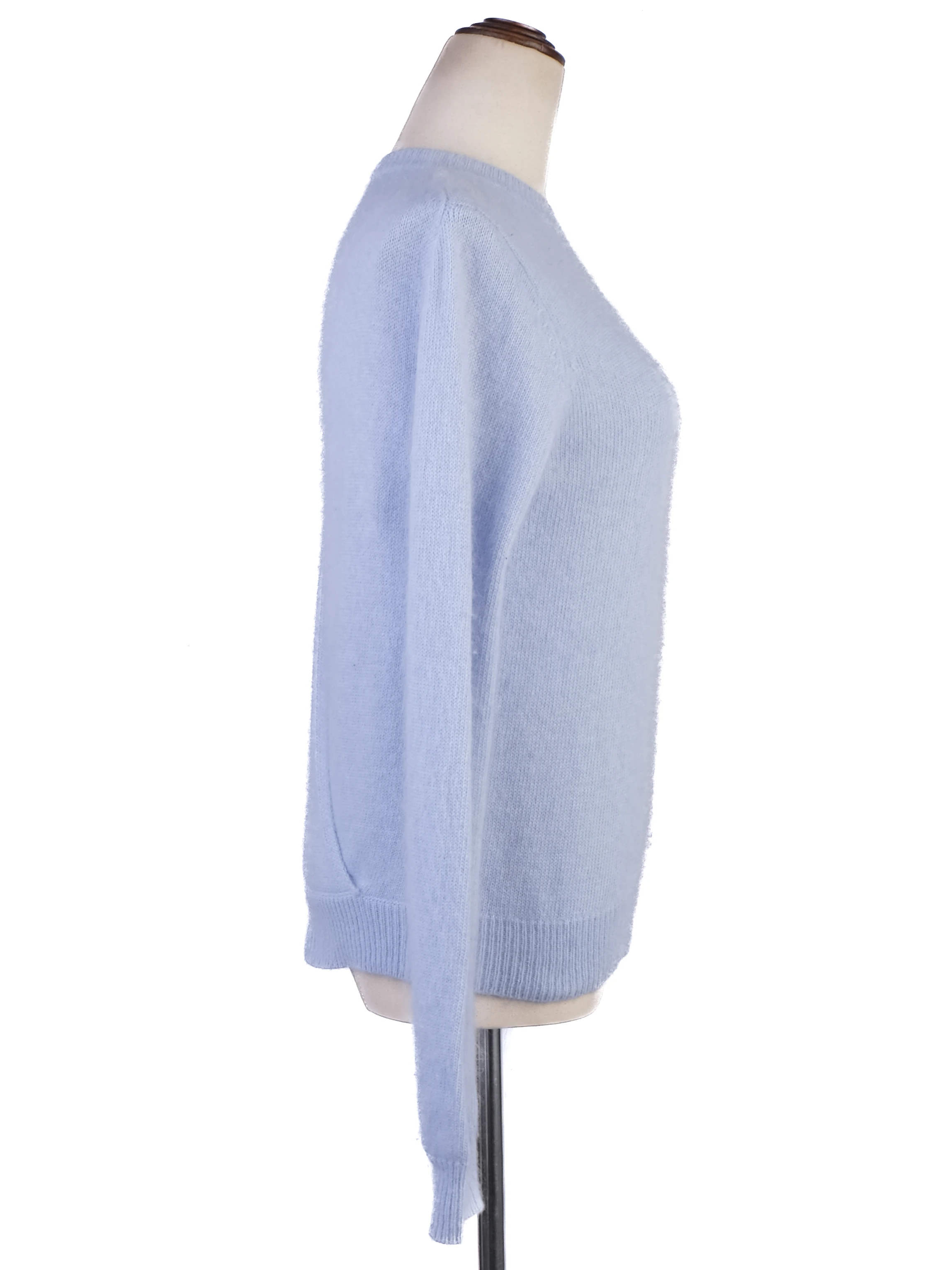 Maje Blue Nylon Sweater — 3