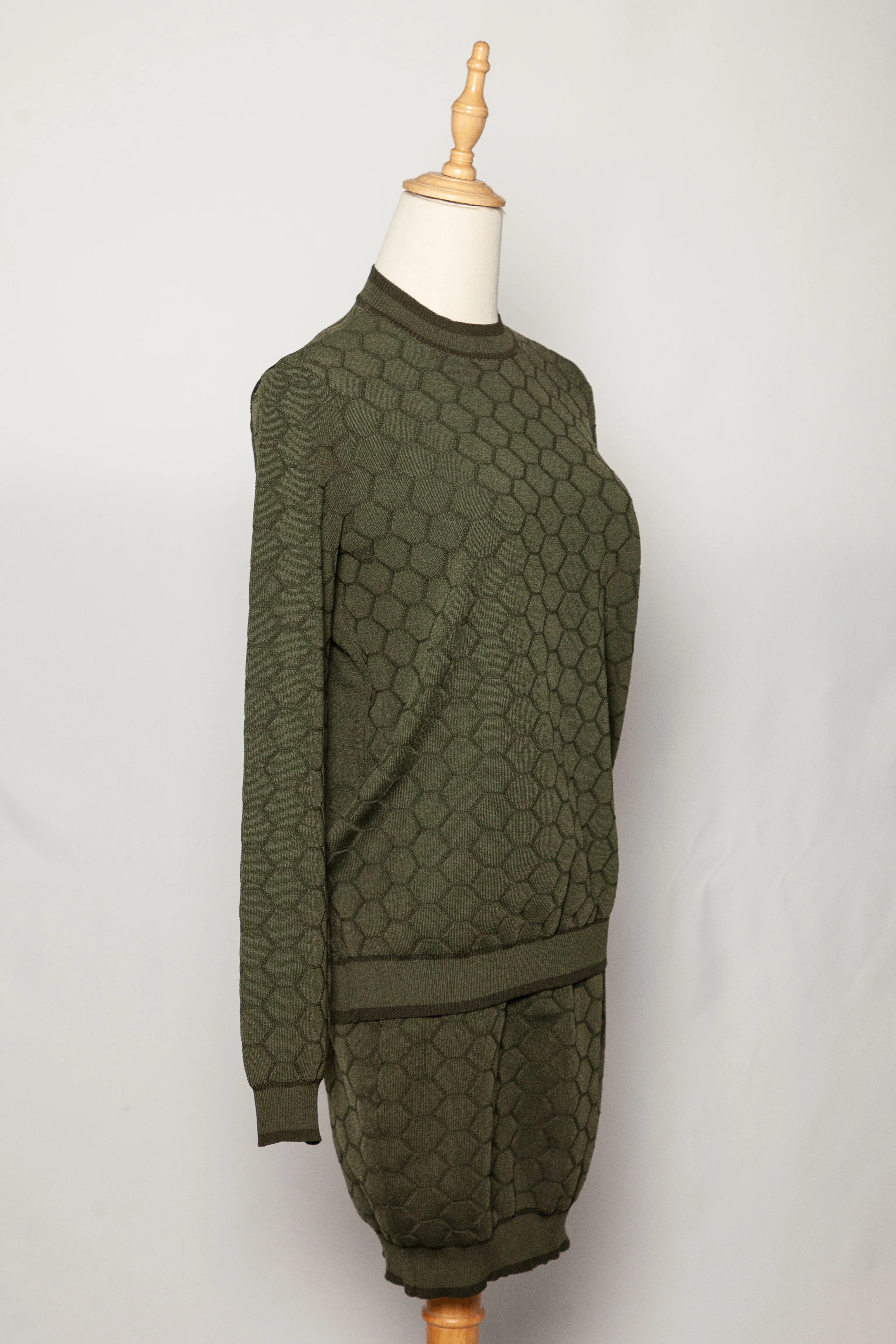 Y.A.S Green Polyester Suit — 2
