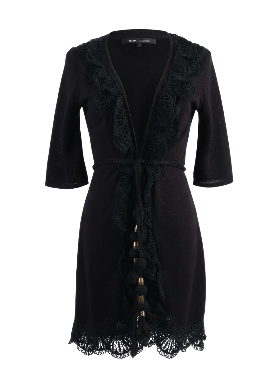 Marc Jacobs Black Wool Cardigan — 1