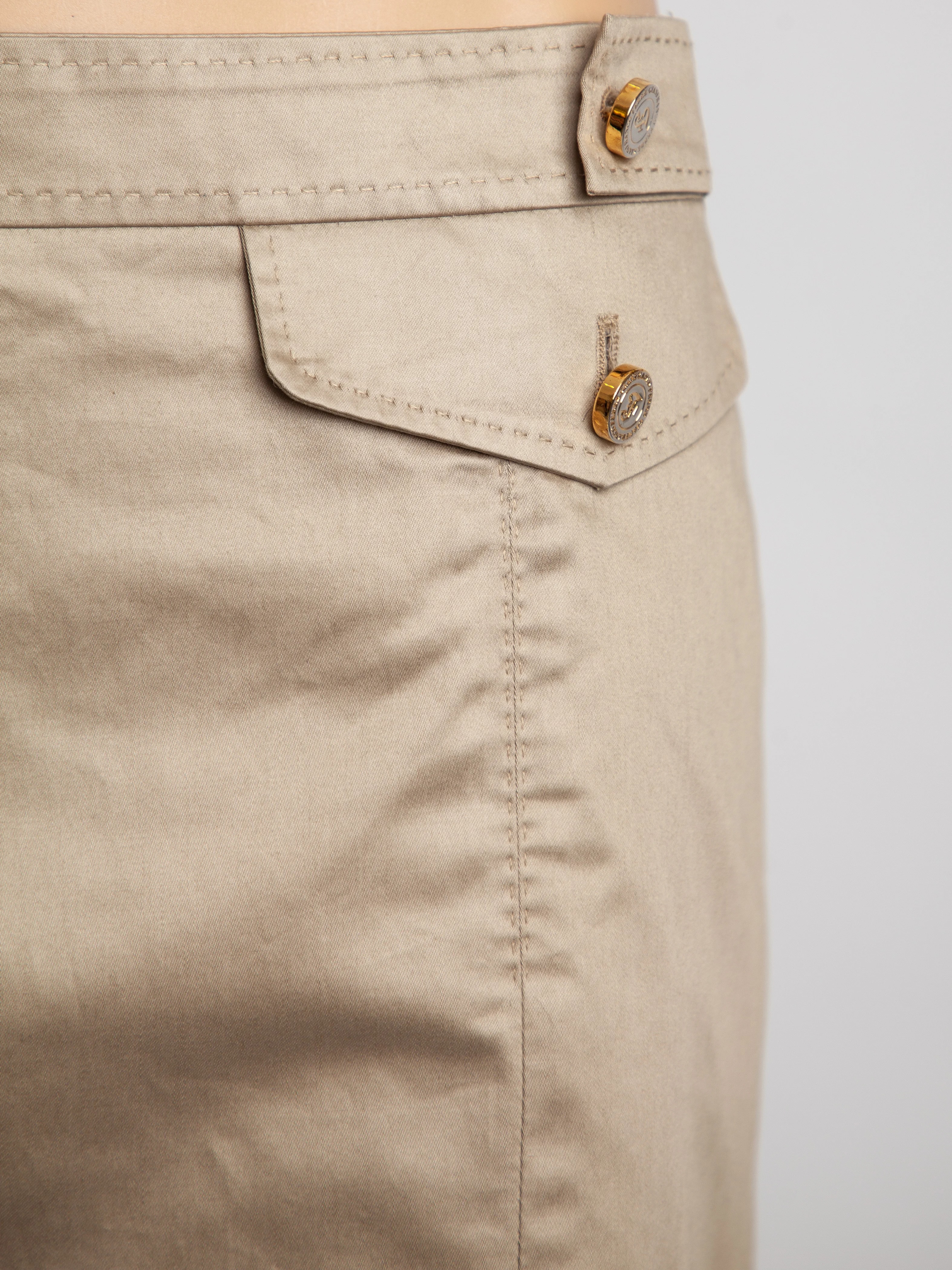 Gianfranco Ferrè Green Polyester Pencil Skirt — 3