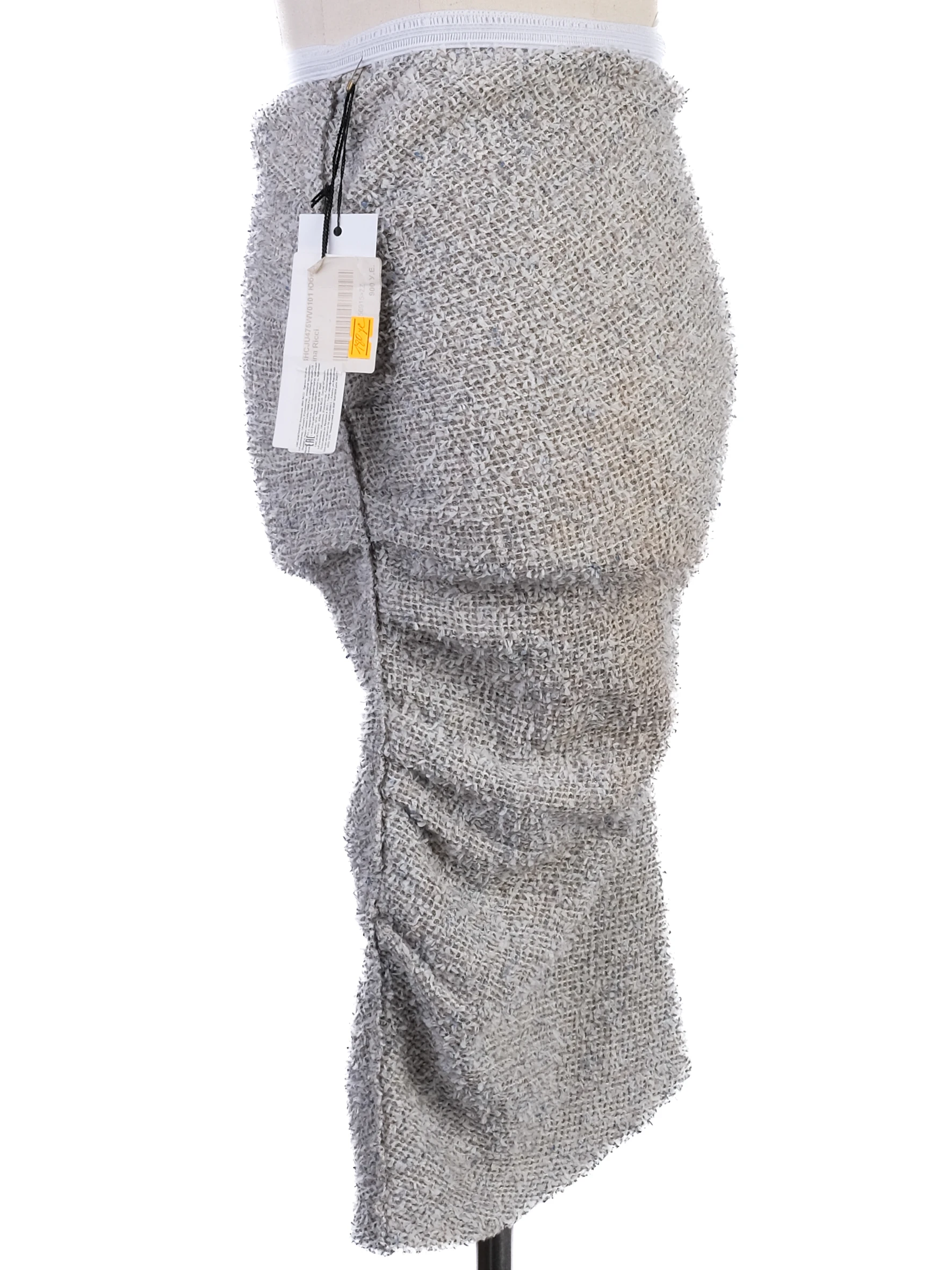 Nina Ricci Gray Wool Pencil Skirt — 2