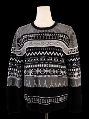 Alexander McQueen Black Wool Sweatshirt — 2