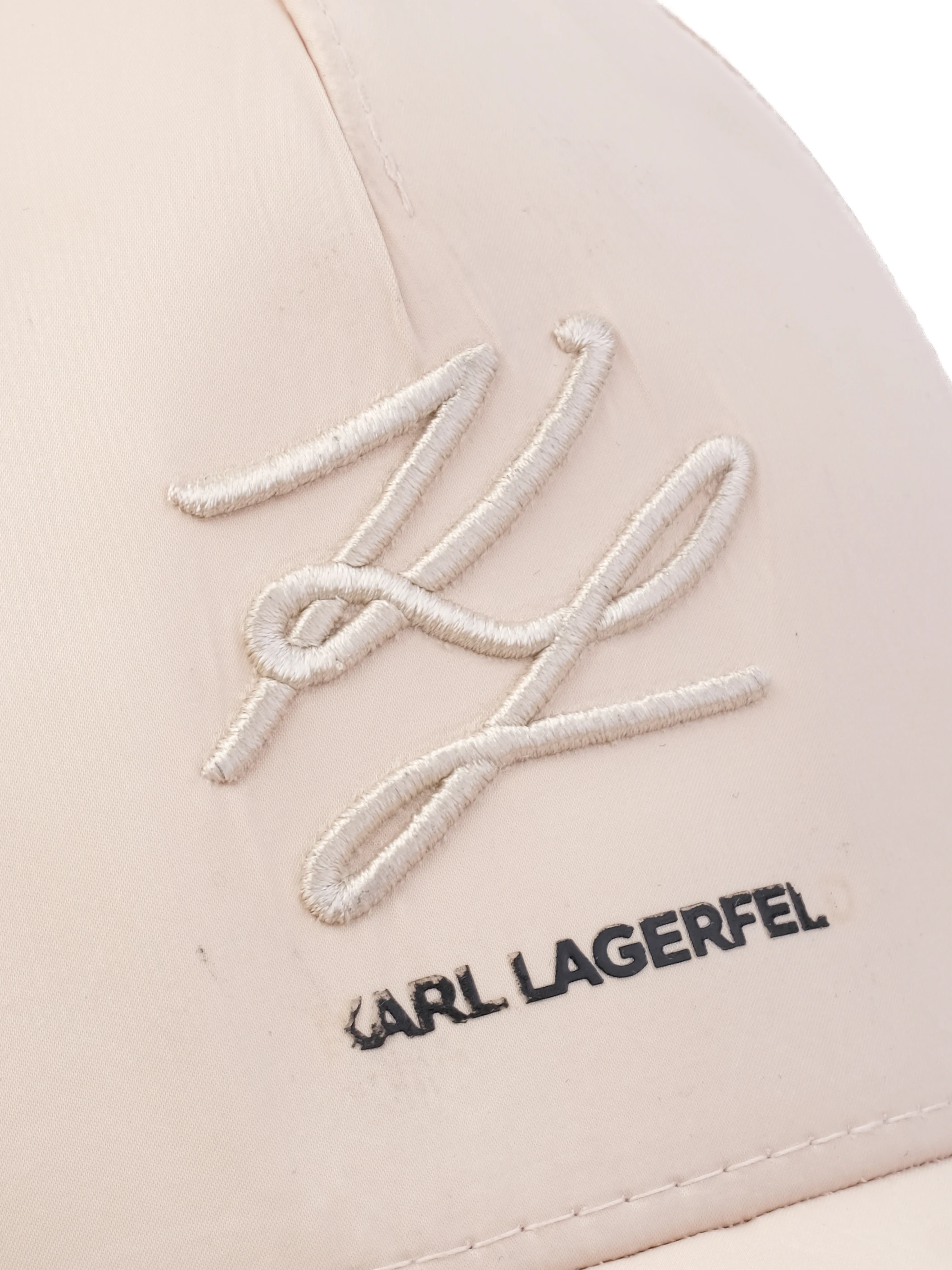 Karl Lagerfeld White Polyester Cap — 2