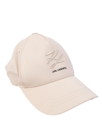 Karl Lagerfeld White Polyester Cap — 1