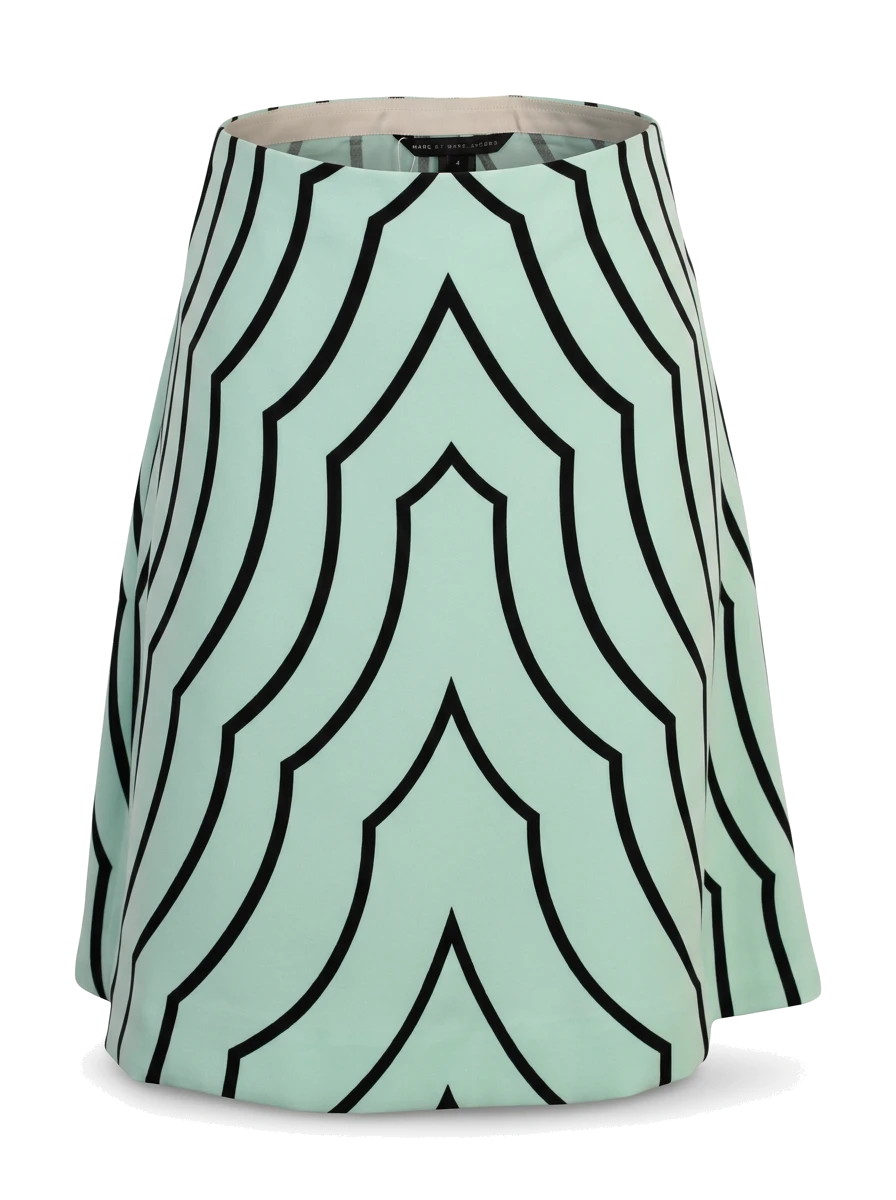 Marc Jacobs Polyester A-Line Skirt — 1